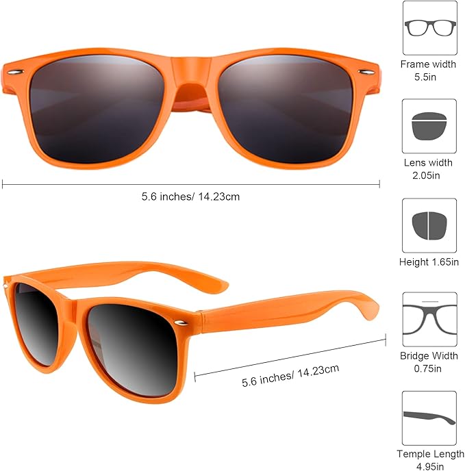 FEPITO Party Sunglasses Kids Sunglasses Bulk for Birthday Party supplies