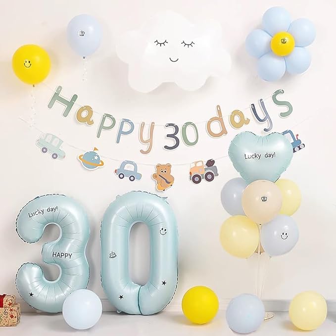 40 Inch Matte Blue 0 Number Balloons Light Blue Number 0 Foil Balloon Mylar Helium Balloon for Birthday Party Decoration Wedding Anniversary Supplies (Number 0)