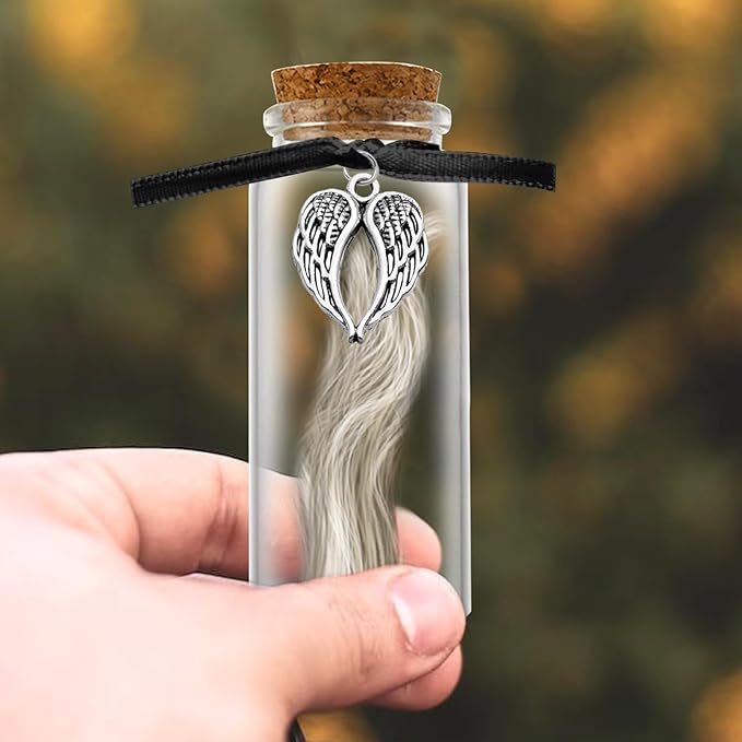 Personalized Loss of Loved One Photo Frame Memorial，Custom lock of Hair Keepsake Jar,Remembrance，Bereavement,Sympathy Gift for Lost Mom, Dad， Friends, Sisters, Grandparents(dad)