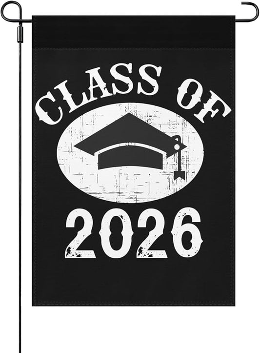 Class Of 2026 Senior 2026 Graduation Yard Flag Funny Banners House Next Day Delivery