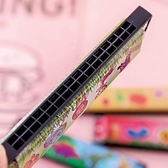 Harmonica for Kids Birthday Party Favor, 24Pcs Kids Harmonica Toy Gift, 16 Holes Toddler Harmonicas, Party Favors for Goodie Bags