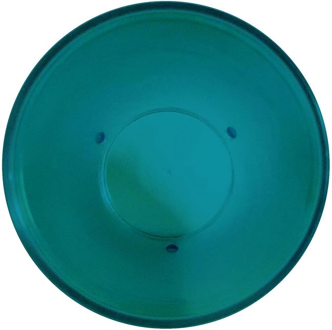 Party Outlaw Teal Plastic Cup Tumblers 6 Pc 16oz Lightweight, Heavy Duty Stackable Cafe Style Plastic Glasses. Reusable & Dishwasher Safe Ice Tea & Water Cupsafe Ice Tea & Water Cups
