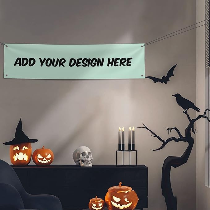 Custom Banners And Signs Customize With Photo Logo Text Personalized Banner For Parties Business Birthday Graduation Indoor Outdoor 12 X 47 Inch