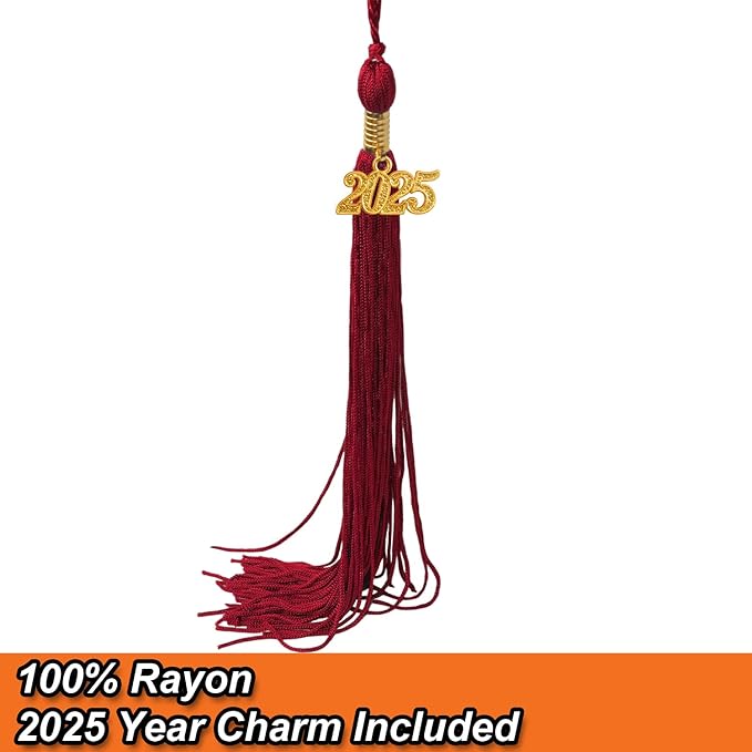 OSBO GradSeason Matte Graduation Cap and Gown 2025 Set with Tassel for High School & College 10 Colors