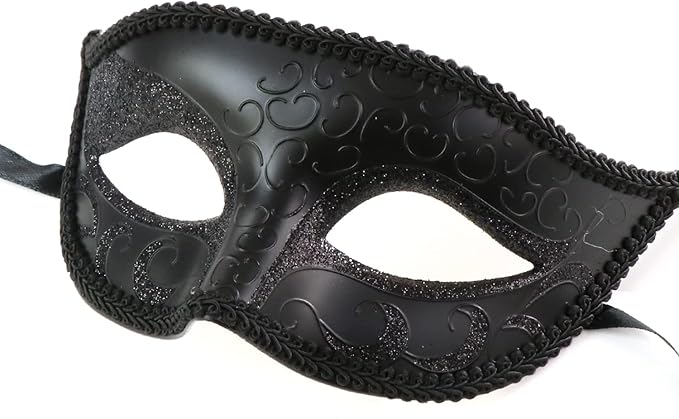 Coddsmz Couple Masquerade Mask Set - Venetian & Mardi Gras Mask for Women & Men