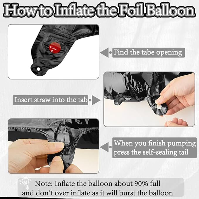 2026 Balloons, 40 Inch 2026 Number Balloons Black 2026 Balloon Large Foil New Year Balloon Numbers 2026 Mylar Baloons for Birthday Christmas Graduation New Years Eve Party Supplies Decorations