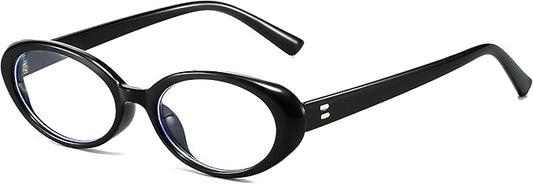 Retro Oval Sunglasses for Women Men Fashion Small Oval Sunglasses 90s Vintage Shades