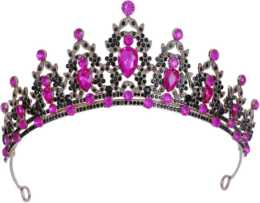 Kamirola - Queen Crown and Tiaras Princess Crown for Women and Girls Crystal Headbands for Bridal, Princess for Wedding and Party（01）