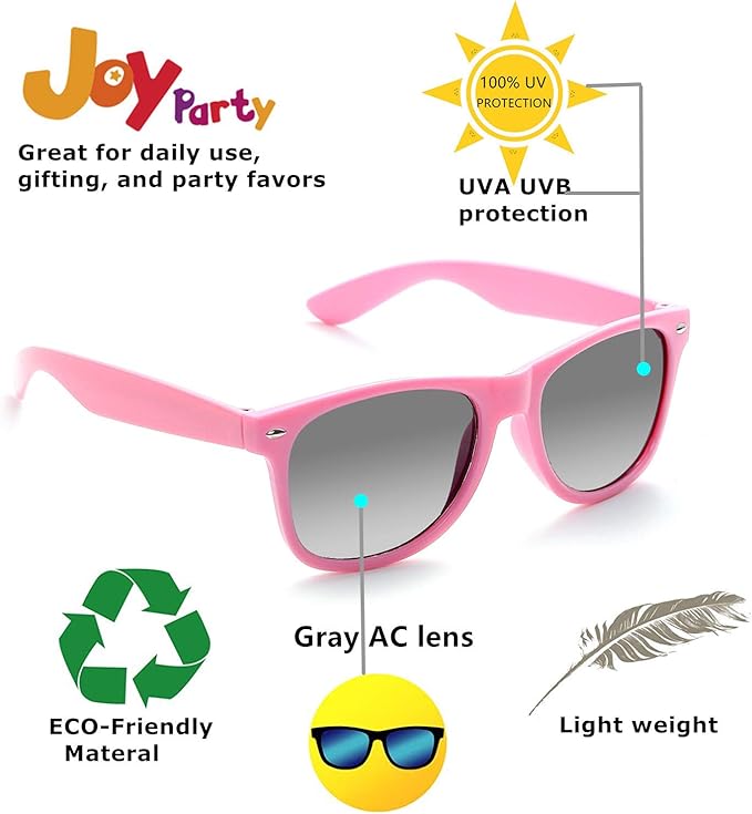 Eyegla Sunglasses Bulk Adults Party Sunglasses 80s Glasses Shades for Party Favors 8/10/20/30Pack