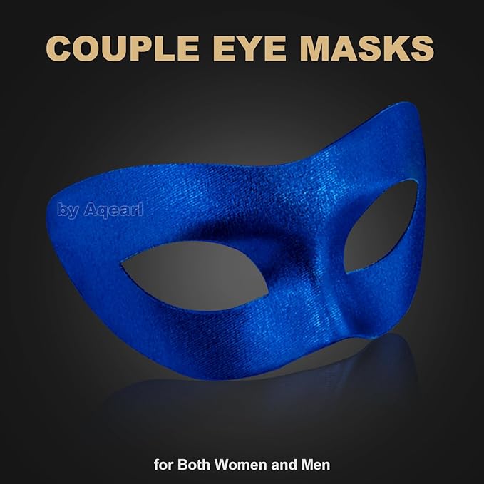 Couple Masquerade Mask for Women Men Venetian Mask Halloween Mask for Party Prom Ball Costume Lace Mask