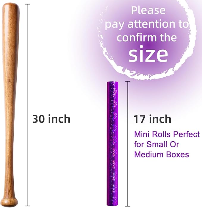 Yarcony Purple Wrapping Paper Roll, Holographic Butterfly Wrapping Paper - 17 Inch x 33 Feet - Shiny Iridescent Butterflies Design Thick Purple Gift Wrap for Birthday, Wedding, Christmas, Halloween