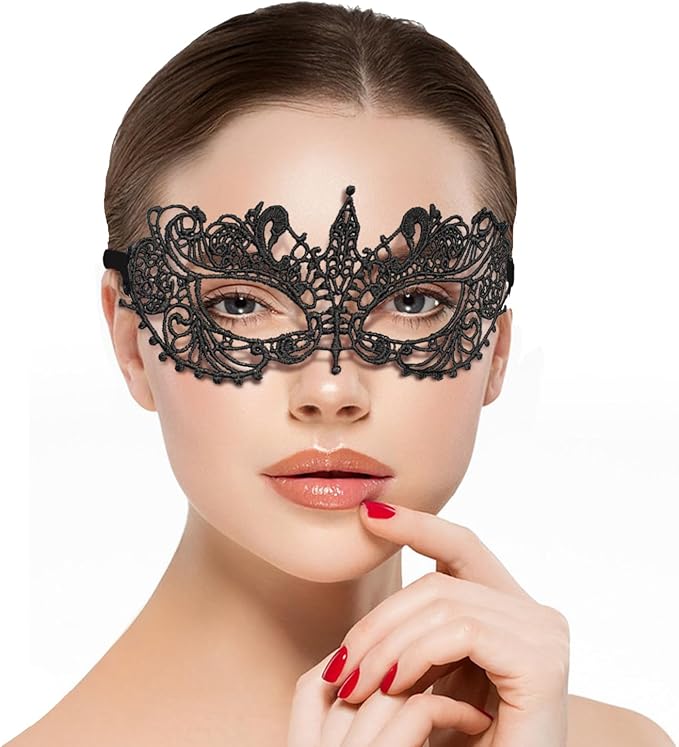 Masquerade Mask for Women Lace Masks for Venetian Party Costume Halloween Carnival