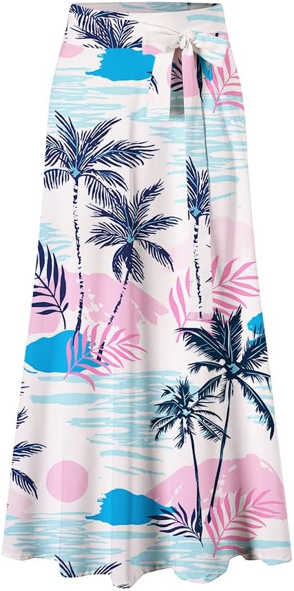 Cromoncent Matching Hawaiian Outfits for Family, Dad and Son Matching Luau Beach Tropical Shirts Mommy Daughter Tropical Sets