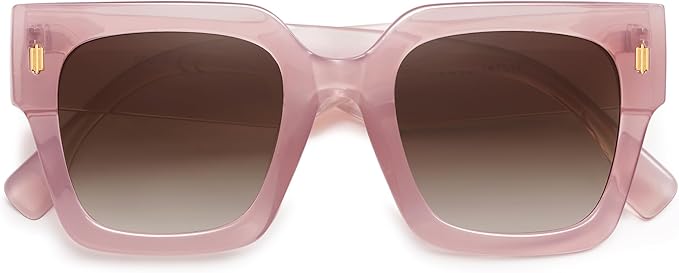 SOJOS Vintage Oversized Square Sunglasses for Women,Retro Womens Luxury Big Large Sun Glasses UV400 SJ2194