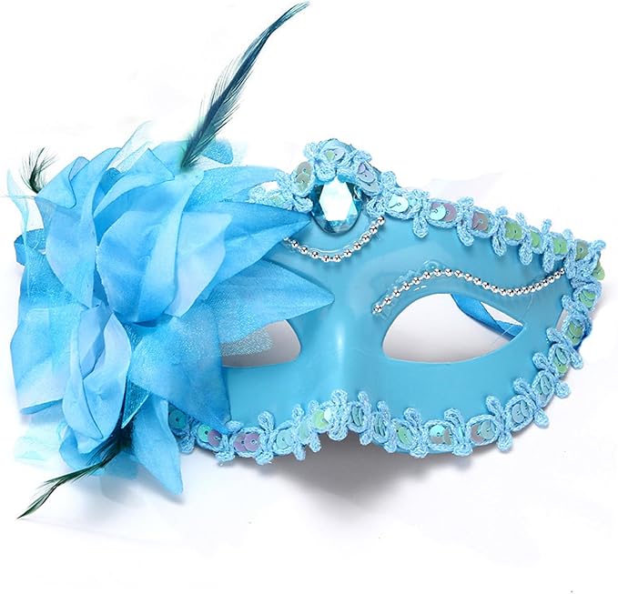 Masquerade Mask for Women Venetian Halloween Carnival Masks for Party Prom Ball