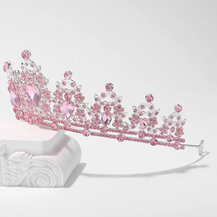 tiaras and crowns for women queen crowns for Women and Girls Crystal Princess Tiaras Rhinestone Tiaras For Wedding Bridal Birthday Prom Pageant Party