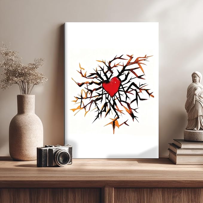 Framed Halloween Canvas Wall Art for Living Room Decoration Novel Design Modern Artwork Canvas pictures for wall decor, Halloween and Christmas gifts