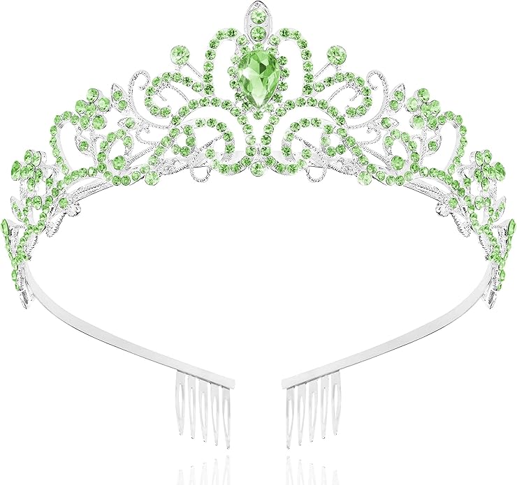 TAROSE Crowns for Women and Girls, Queen Crystal Gold Silver Tiaras with White Rhinestone and Combs, Goddess Crown for Wedding Bride Birthday Princess Bridal Shower Hair Accessories for Women