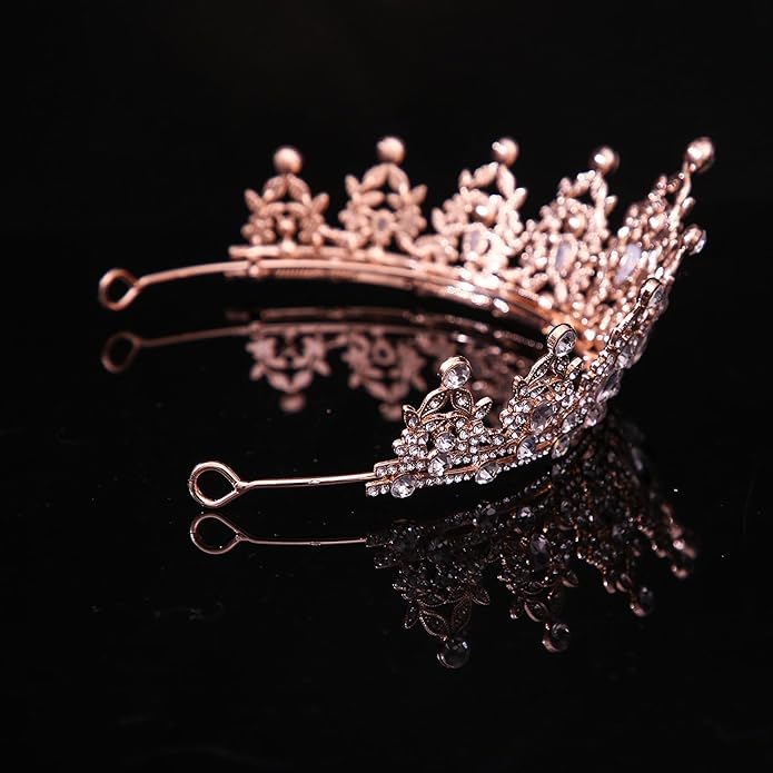 Kamirola - Queen Crown and Tiaras Princess Crown for Women and Girls Crystal Headbands for Bridal, Princess for Wedding and Party（01）