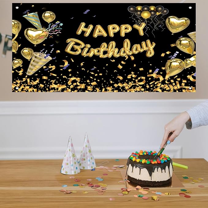 Custom Banners And Signs 6x4 Ft,Personalized Banner With Photo/Text, Banners Customized For Business Birthday Graduation Parties Indoor Outdoor