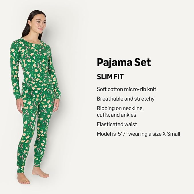 Amazon Essentials Matching Holiday Family Pajama Sets