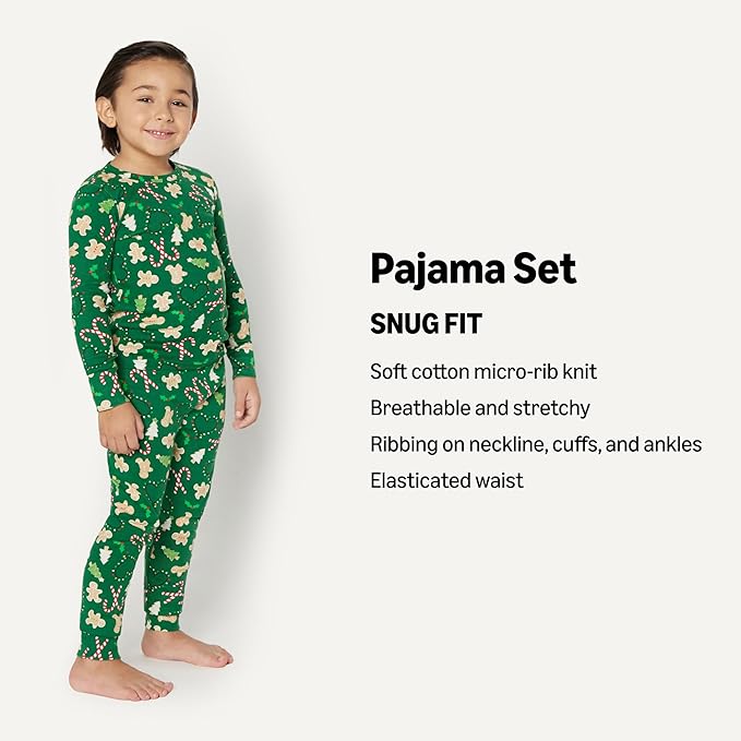 Amazon Essentials Matching Holiday Family Pajama Sets