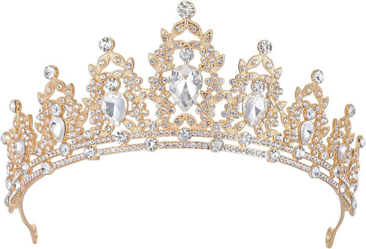 tiaras and crowns for women queen crowns for Women and Girls Crystal Princess Tiaras Rhinestone Tiaras For Wedding Bridal Birthday Prom Pageant Party