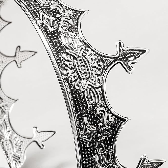 King Crown for Men Crowns Tiara for Birthday Party Costume