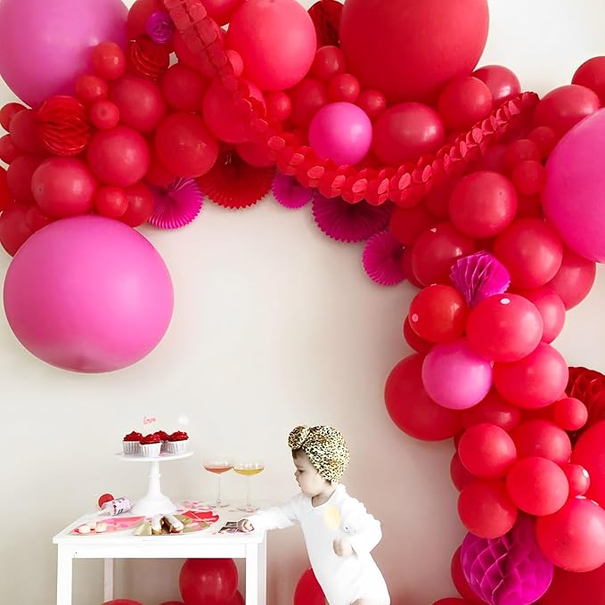 Red Balloons, 66pack 12inch Red Latex Party Balloons for Valentine's Day, Graduation, Wedding, Birthday, New Year, Baby Shower, Christmas, Anniversary Party Decorations