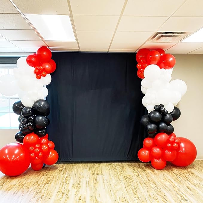 Black Balloons, 66pack 12inch Black Latex Party Balloons for Graduation, Wedding, Birthday, New Year, Baby Shower, Anniversary, Holiday Party Decorations