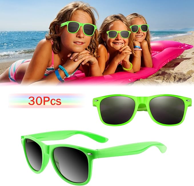 FEPITO Party Sunglasses Kids Sunglasses Bulk for Birthday Party supplies