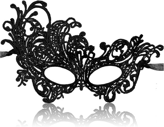 Masquerade Mask for Women Soft Lace Womens Masks Mardi Gras Mask Halloween Venetian Masks Carnival Cosplay Party Mask