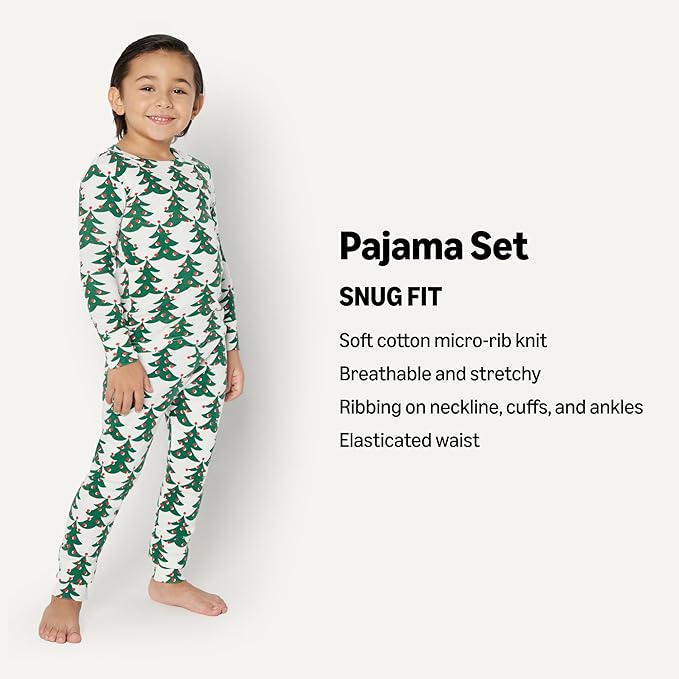 Amazon Essentials Matching Holiday Family Pajama Sets