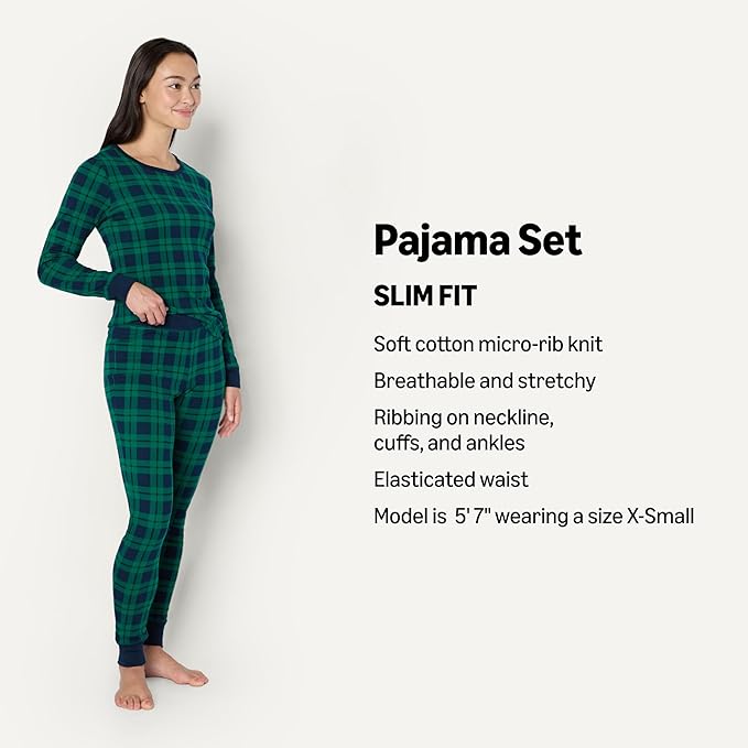 Amazon Essentials Matching Holiday Family Pajama Sets