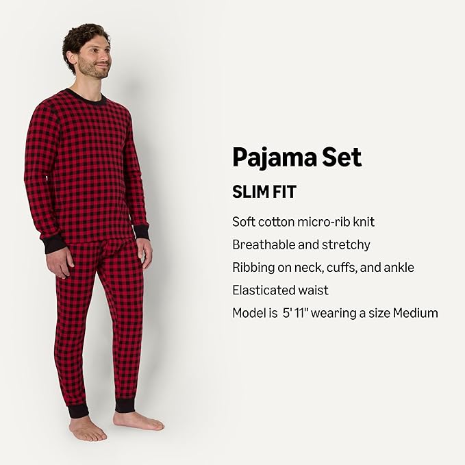 Amazon Essentials Matching Holiday Family Pajama Sets