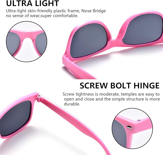 Eyegla Sunglasses Bulk Adults Party Sunglasses 80s Glasses Shades for Party Favors 8/10/20/30Pack