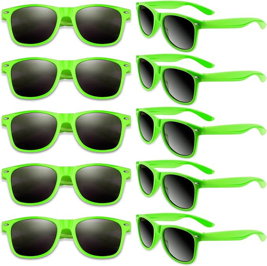 Colorful Party Sunglasses Bulk 20 Packs for Wedding Beach Summer Pool Party Supplies Goodie Bags Stuffers