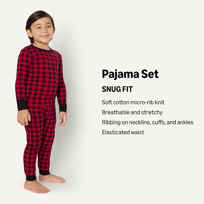 Amazon Essentials Matching Holiday Family Pajama Sets