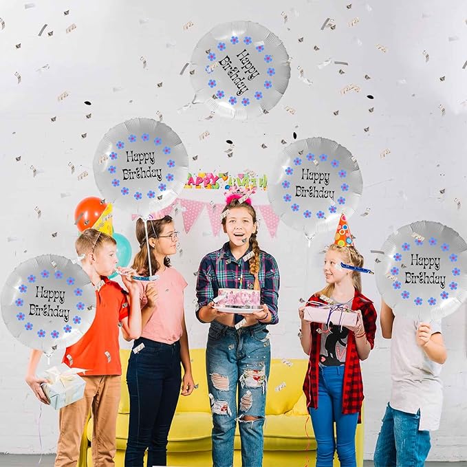 DIYKST Custom 18" Balloons with Logo Personalized Balloon with Photo Text Face on Balloon Design Your Own Balloons