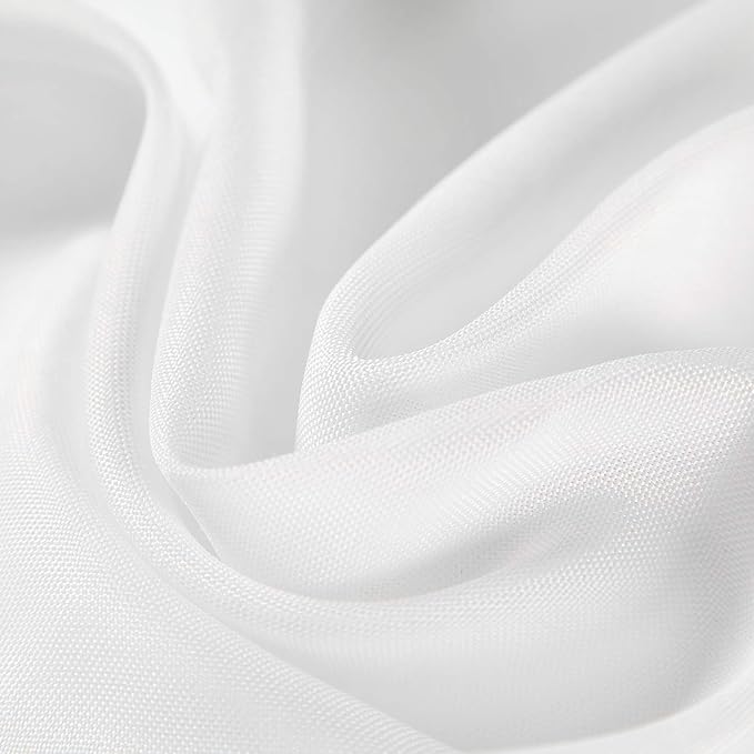 Cloth Napkins 17x17 inch Washable Polyester Dinner Napkins Soft Table Napkins for Wedding Party Dining Banquet(White,25PCS)