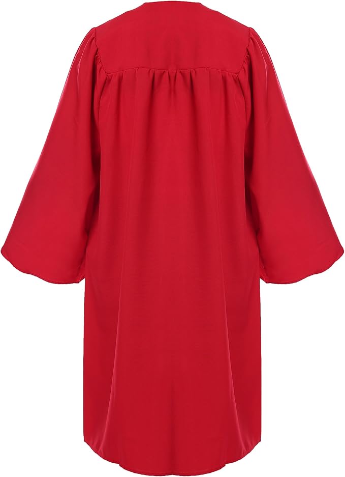 Unisex Adult Matte Graduation Cap and Gown Tassel Set