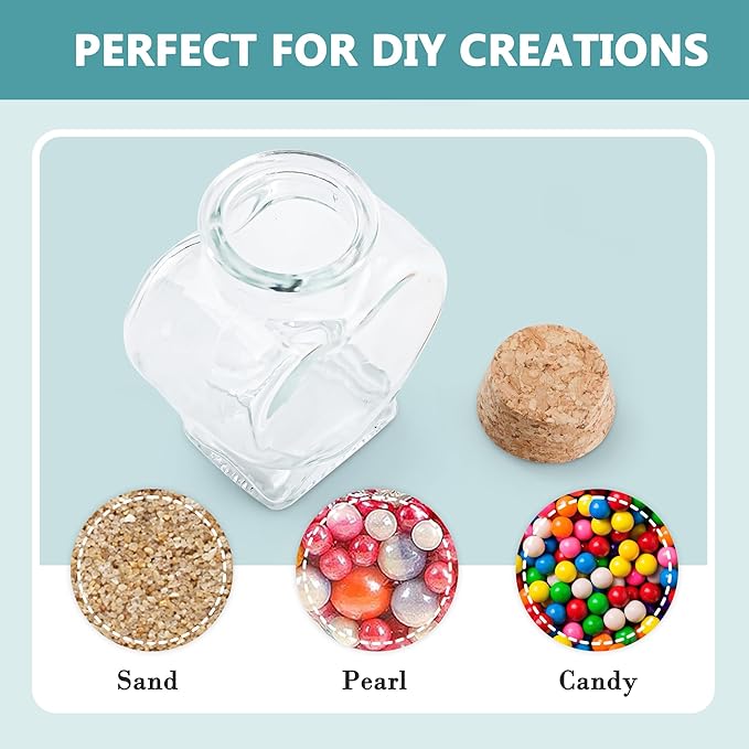 2 Pack Heart Shaped Honeymoon Sand Keepsake Jar, Bridal Shower Gifts, Honeymoon Essentials for Newlywed, Engagement, Wedding Gifts for Couples 2025