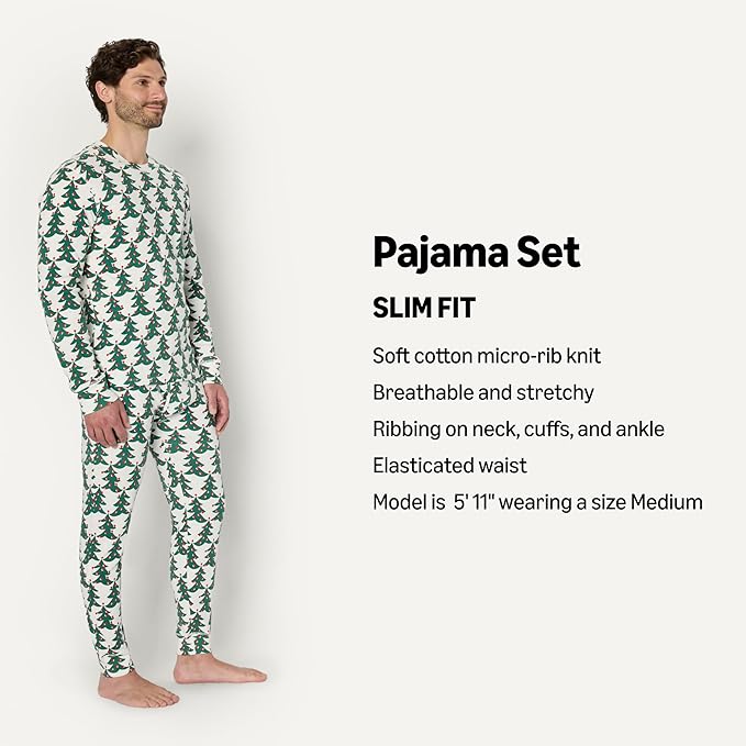 Amazon Essentials Matching Holiday Family Pajama Sets