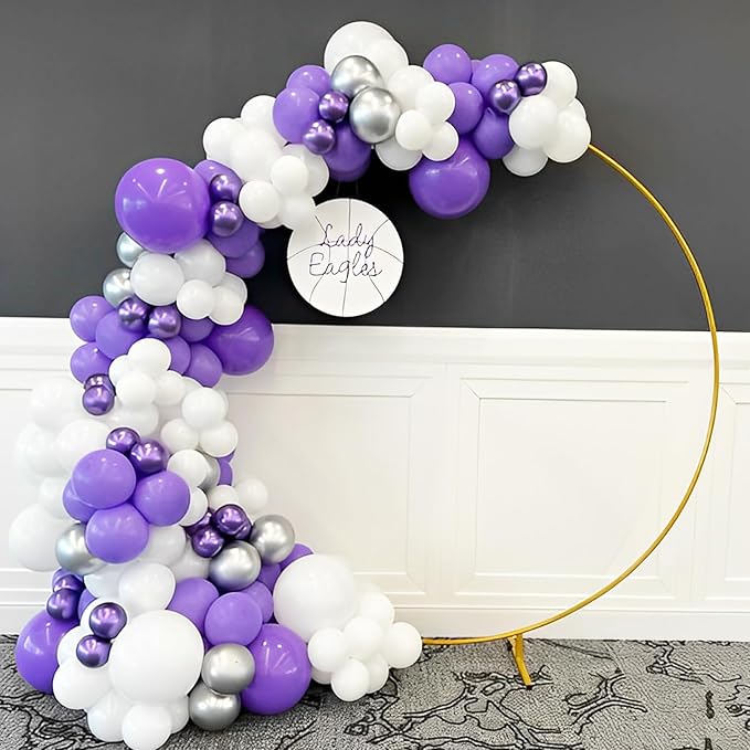 Purple Balloons, 66pack 12inch Purple Latex Party Balloons for Halloween, Graduation, Wedding, Birthday, Baby Shower, Anniversary, Valentine's Day Party Decorations