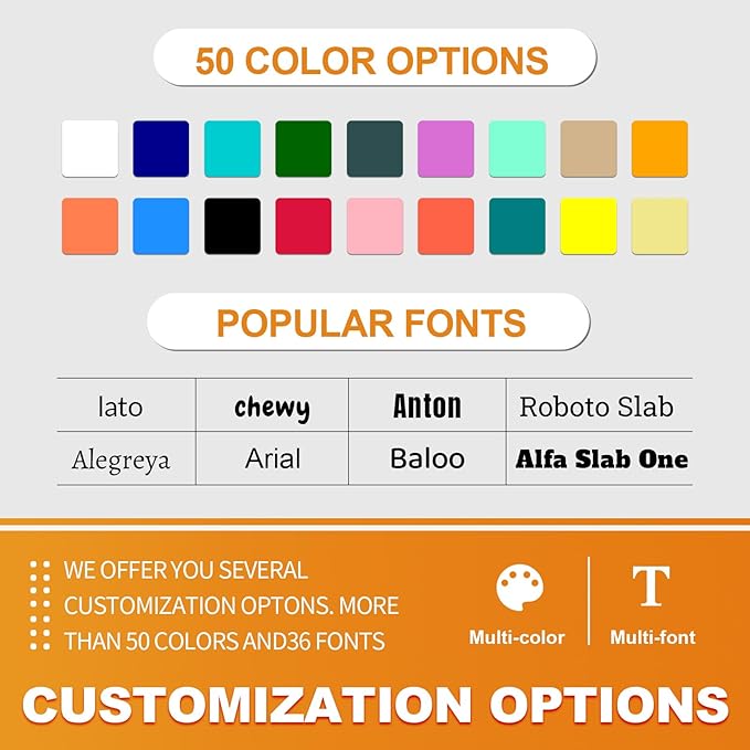 Custom Vinyl Banners and Signs Personalized with Photo or Logo Text, DIY Banner Customized for Birthday Party Graduation Thanksgiving Wedding Business Indoor Outdoor Display