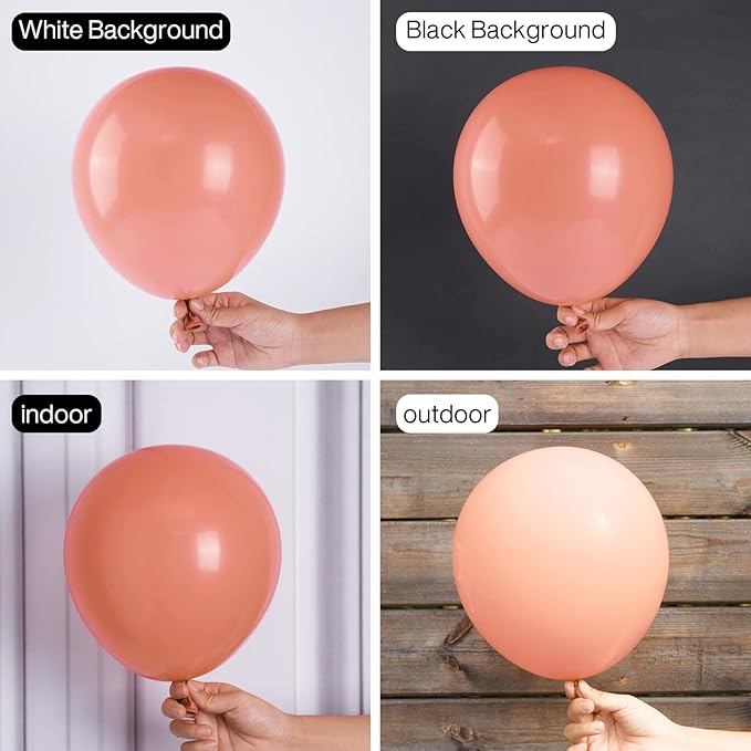 PartyWoo Dusty Pink Balloons 50 pcs 12 Inch Blush Pink Dusty Rose Latex Helium Balloons for Baby Shower Bridal Shower Gender Reveal Boho Theme Princess Birthday Party Decorations Pink-F01