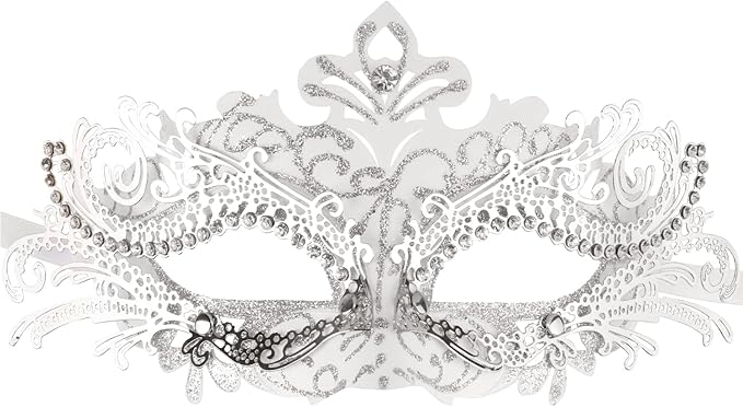 Coddsmz Couple Masquerade Mask Set - Venetian & Mardi Gras Mask for Women & Men