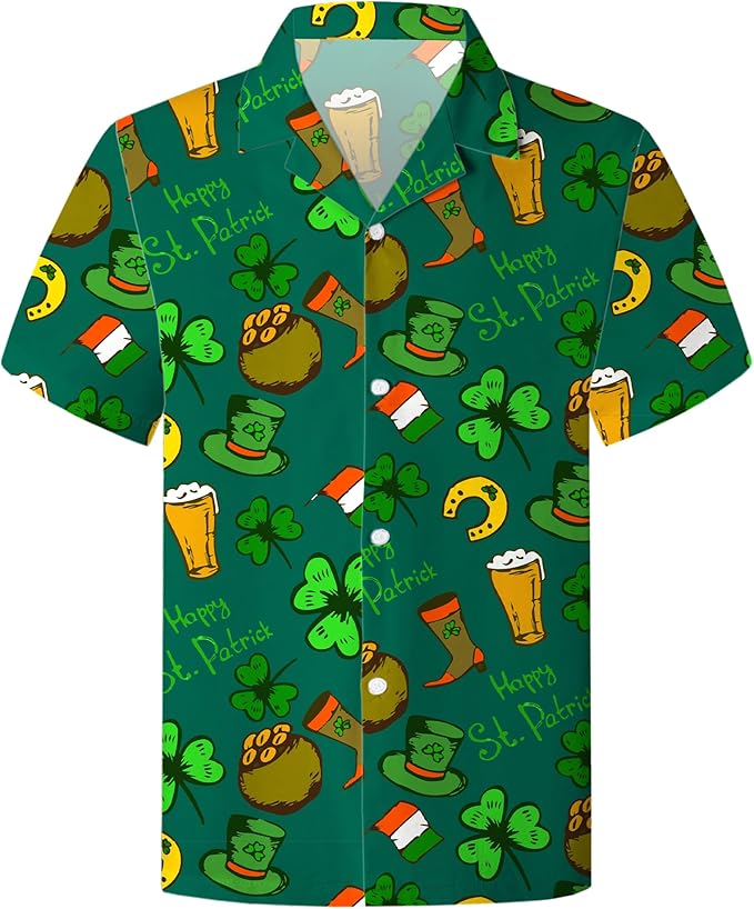 Cromoncent Matching Hawaiian Outfits for Family, Dad and Son Matching Luau Beach Tropical Shirts Mommy Daughter Tropical Sets