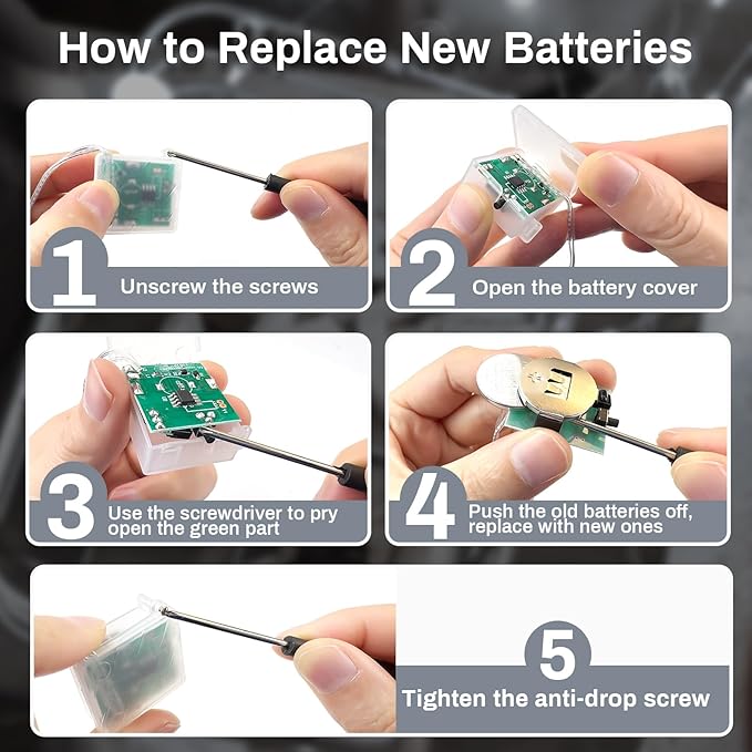 ZGWJ 6 Pack Fairy Lights Battery Operated with Remote, 7ft 20 LED Mini Fairy String Lights with Timer 8 Lighting Modes Waterproof for Halloween Christmas Tree DIY, Parties, Bedroom Decorations White