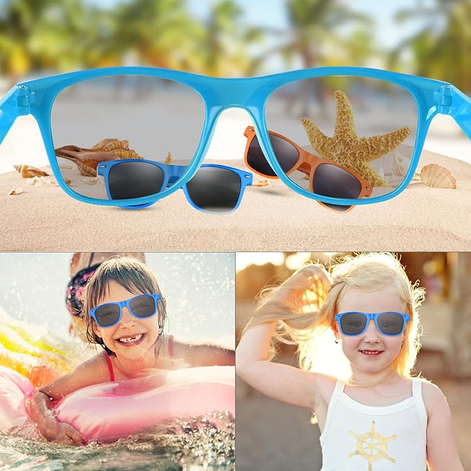 FEPITO Party Sunglasses Kids Sunglasses Bulk for Birthday Party supplies